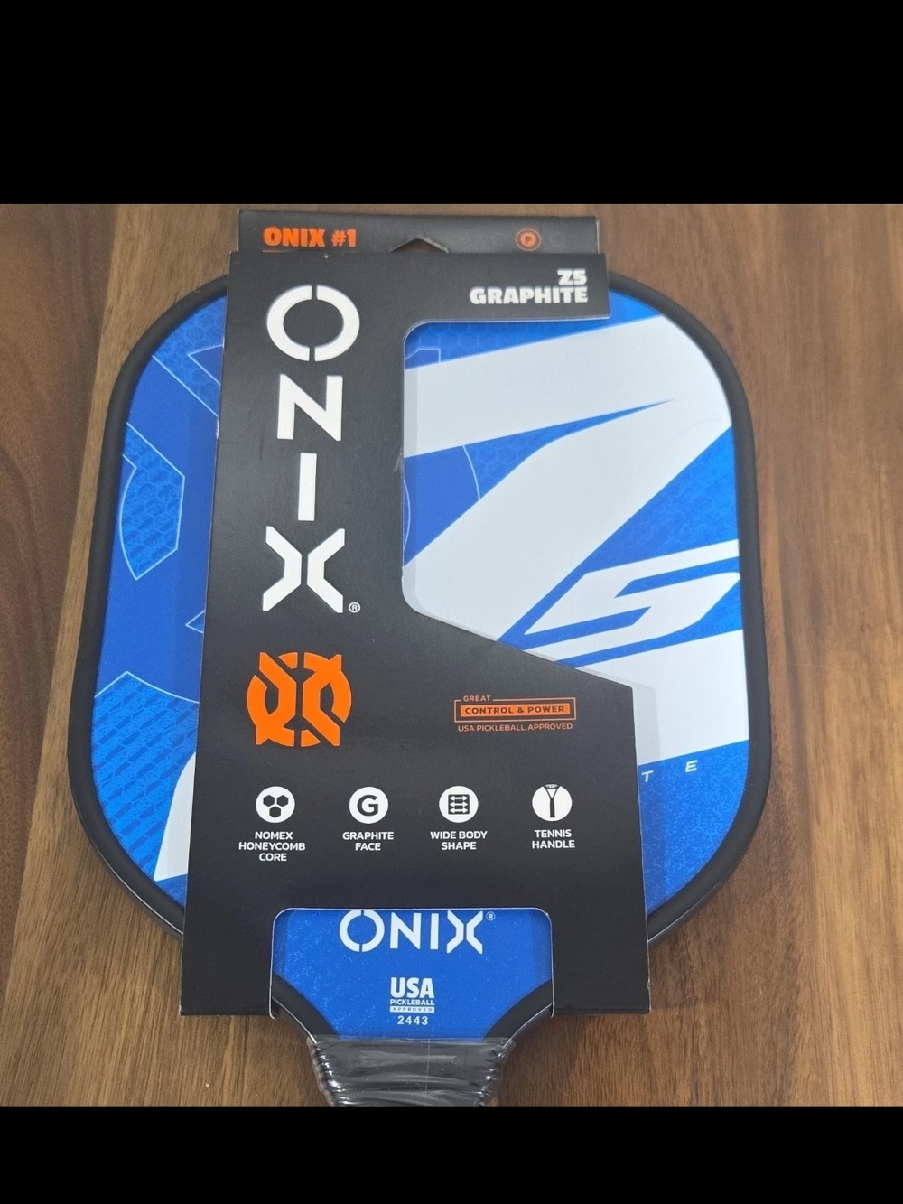ONIX Graphite Pickleball Paddle - Blue & Red Packaging-price Is For Each Padd - Picture 2 of 7
